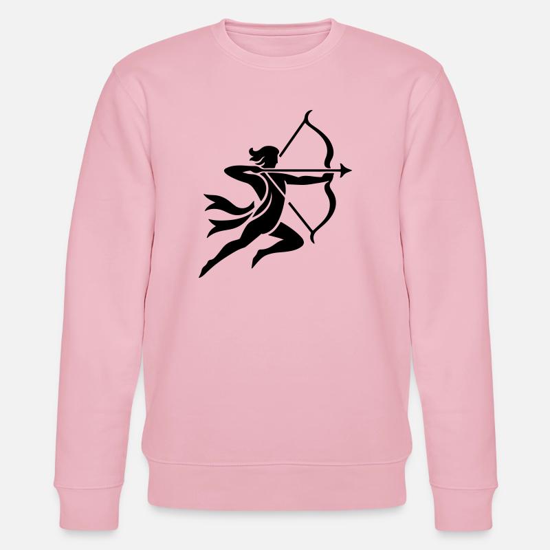 Sagittarius 2 - Stanley/Stella CHANGER Unisex Organic Sweatshirt - cotton pink