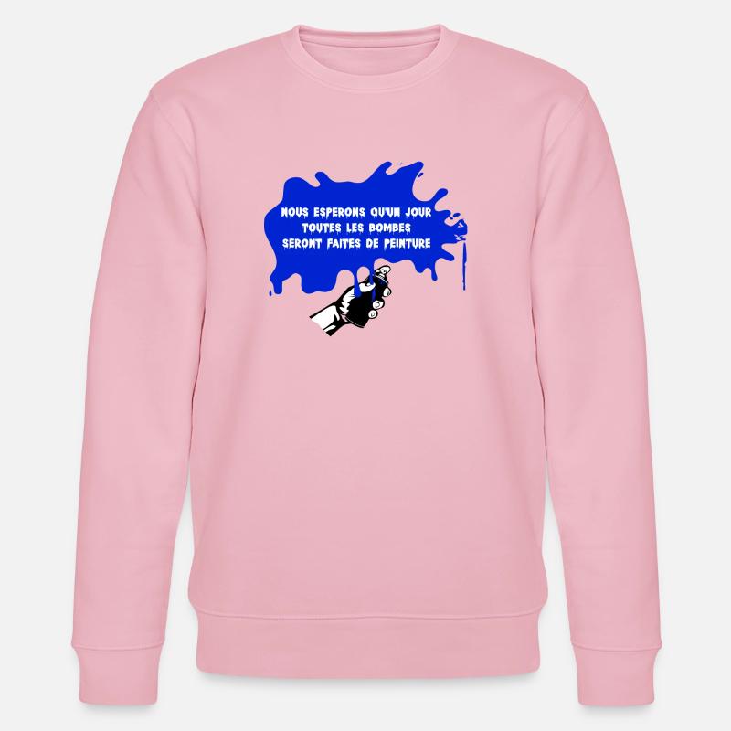 Alle Sprühfarbe - Stanley/Stella Unisex Bio-Sweatshirt CHANGER  - Hellrosa