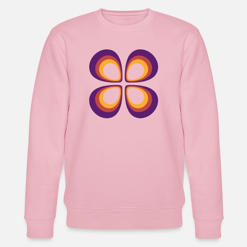Positives Orbital 2 - Stanley/Stella Unisex Bio-Sweatshirt CHANGER  - Hellrosa