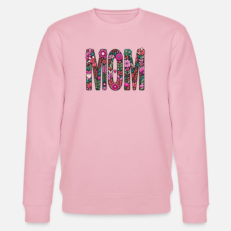 Mama - Stanley/Stella Unisex Bio-Sweatshirt CHANGER  - Hellrosa
