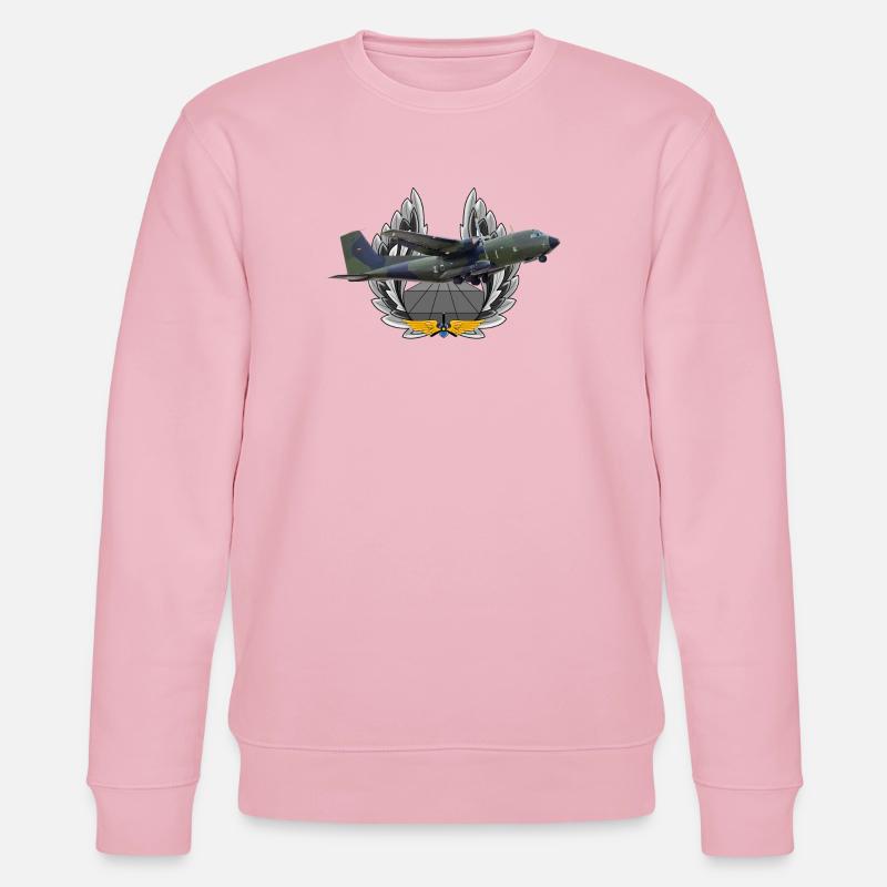 C-160 Transall - Stanley/Stella Unisex Bio-Sweatshirt CHANGER  - Hellrosa