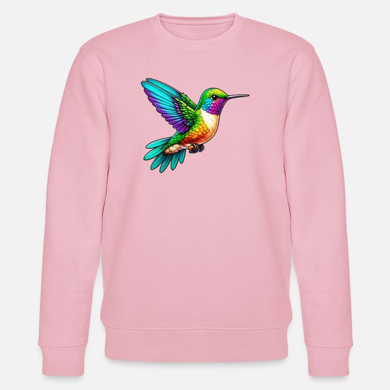 Colibri - Sweat bio CHANGER Stanley/Stella Unisexe - rose pâle