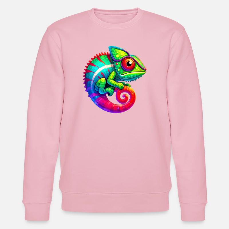 Chamäleon - Stanley/Stella Unisex Bio-Sweatshirt CHANGER - Hellrosa