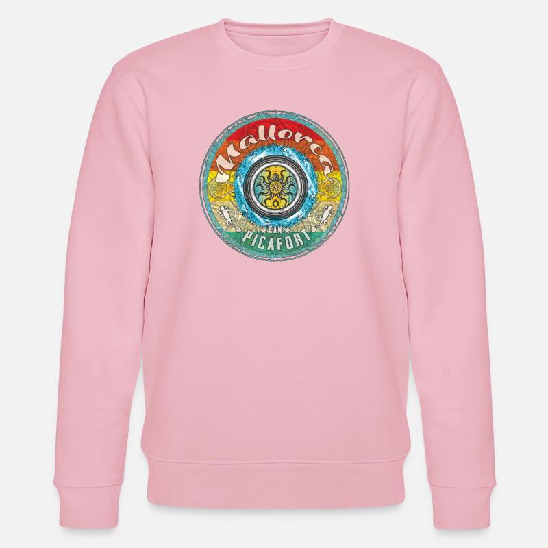 Mallorca Balearen can picafort - Stanley/Stella Unisex Bio-Sweatshirt CHANGER  - Hellrosa