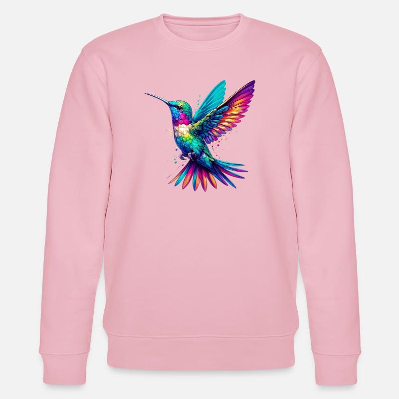 Colibri - Sweat bio CHANGER Stanley/Stella Unisexe - rose pâle