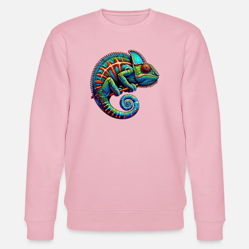 Caméléon - Sweat bio CHANGER Stanley/Stella Unisexe - rose pâle