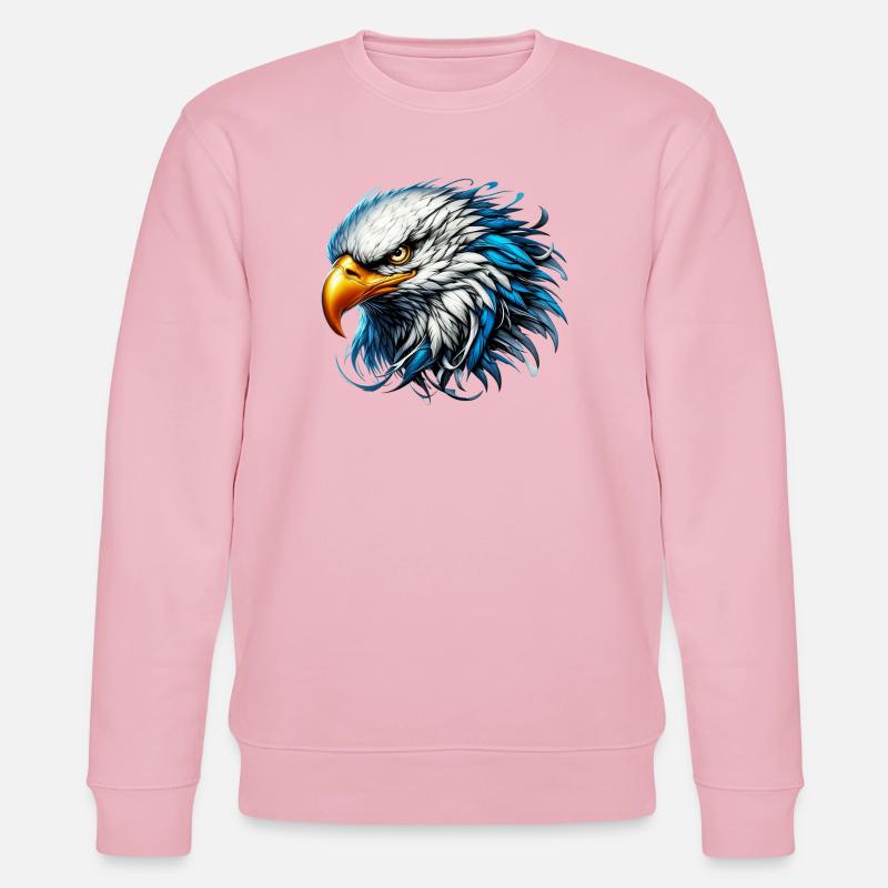 Adler - Stanley/Stella Unisex Bio-Sweatshirt CHANGER  - Hellrosa