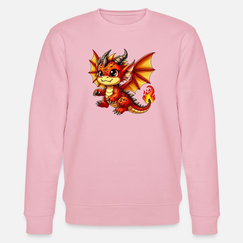 Dragon - Sweat bio CHANGER Stanley/Stella Unisexe - rose pâle