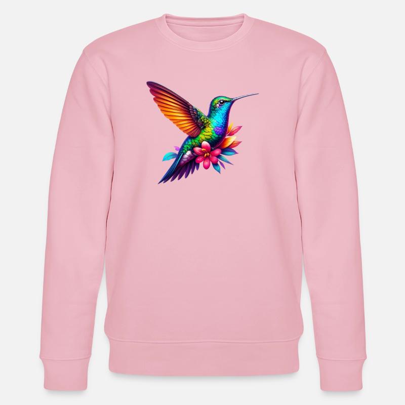 Colibri - Sweat bio CHANGER Stanley/Stella Unisexe - rose pâle