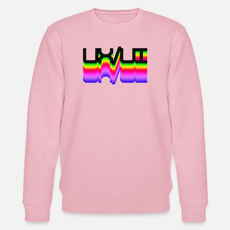 Code Developer Skripting Dev Computerfreak Geek - Stanley/Stella Unisex Bio-Sweatshirt CHANGER  - Hellrosa