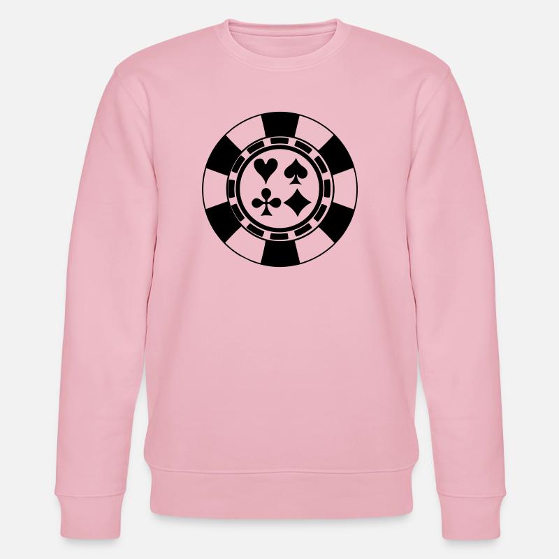 Fickle casino - Stanley/Stella CHANGER Unisex Organic Sweatshirt - cotton pink