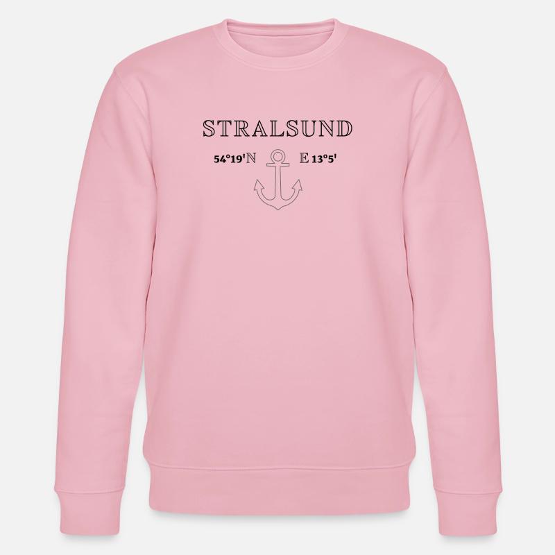 Stralsund - Stanley/Stella Unisex Bio-Sweatshirt CHANGER  - Hellrosa