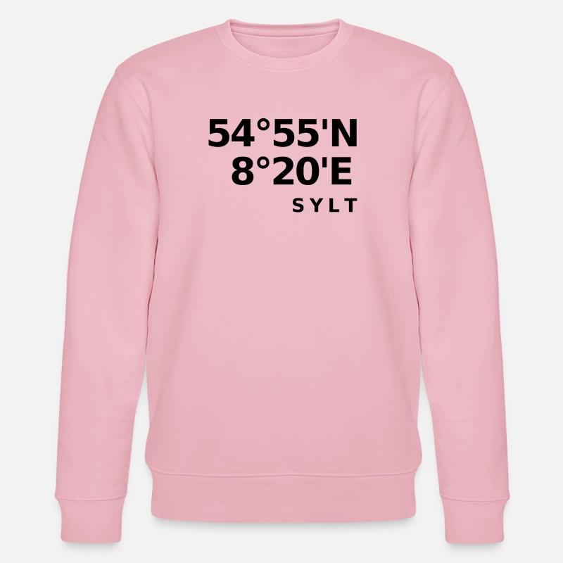 Sylt - Stanley/Stella Unisex Bio-Sweatshirt CHANGER  - Hellrosa
