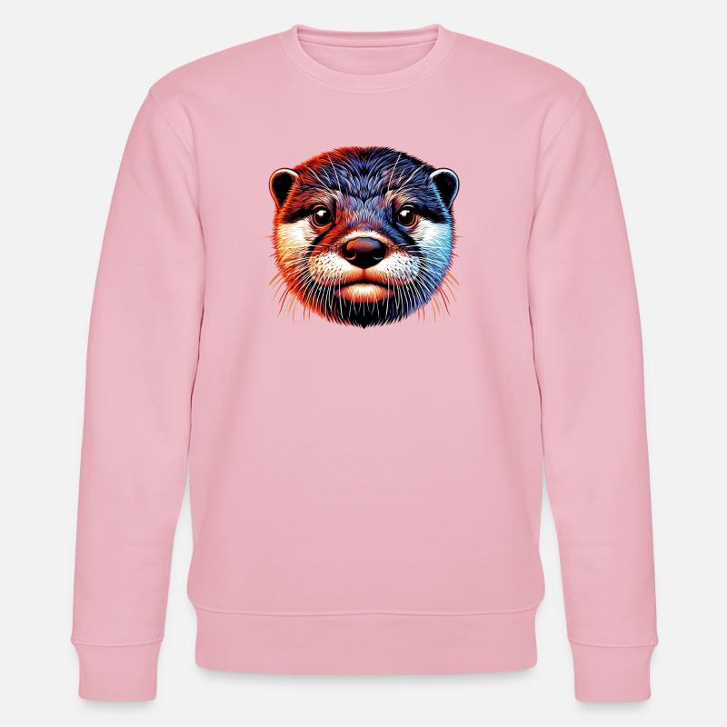 Otter - Stanley/Stella Unisex Bio-Sweatshirt CHANGER  - Hellrosa