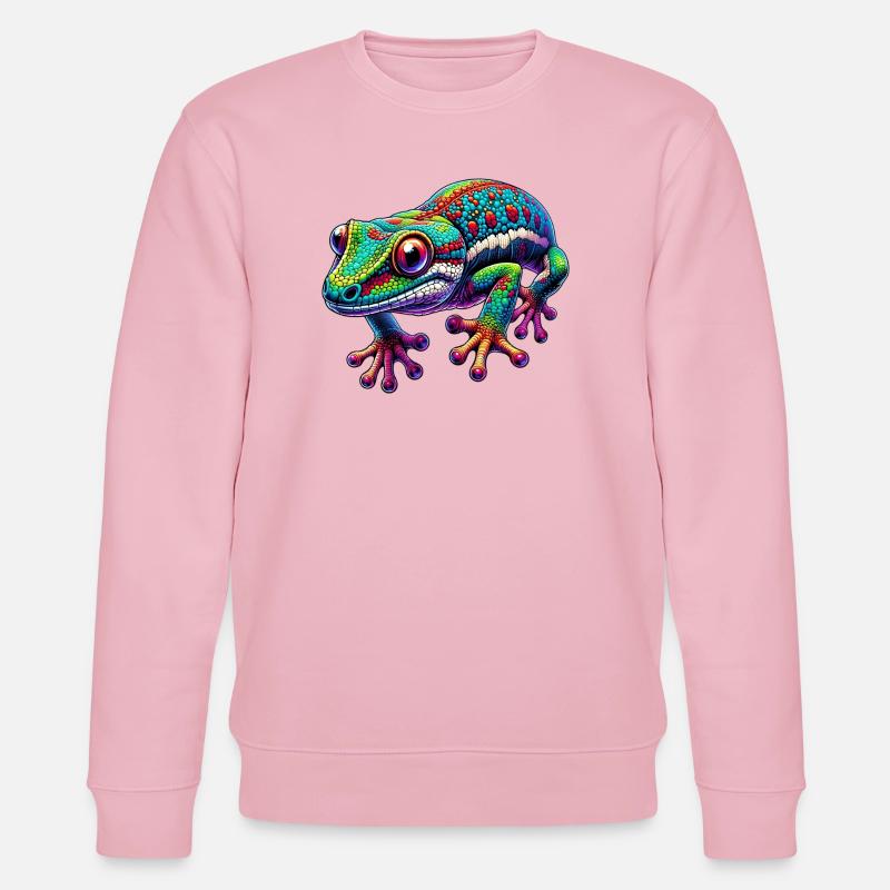 Gecko - Sweat bio CHANGER Stanley/Stella Unisexe - rose pâle