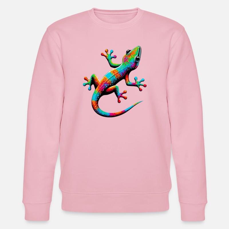 Gecko - Sweat bio CHANGER Stanley/Stella Unisexe - rose pâle