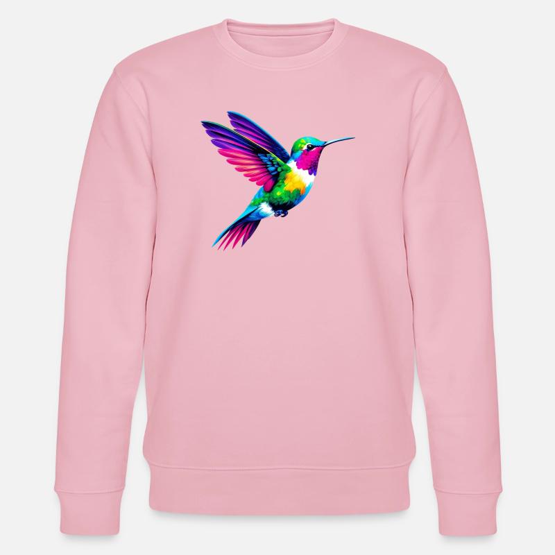 Colibri - Sweat bio CHANGER Stanley/Stella Unisexe - rose pâle