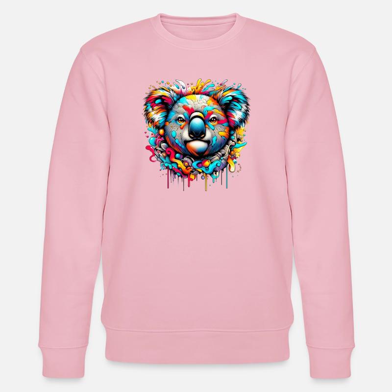 Koala - Stanley/Stella CHANGER Unisex Organic Sweatshirt - cotton pink