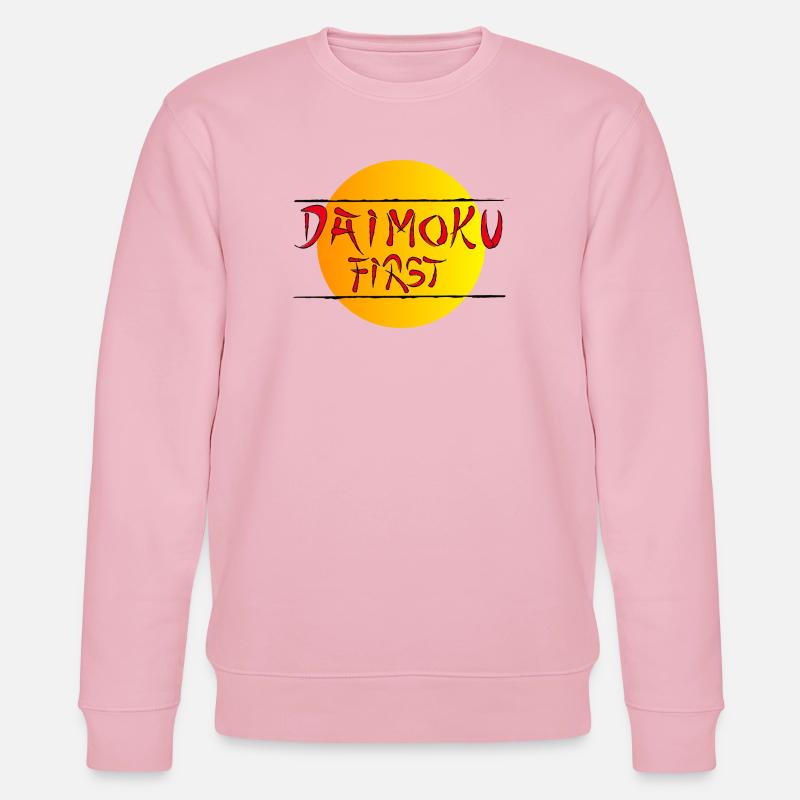 Daimoku First - Stanley/Stella Unisex Bio-Sweatshirt CHANGER  - Hellrosa