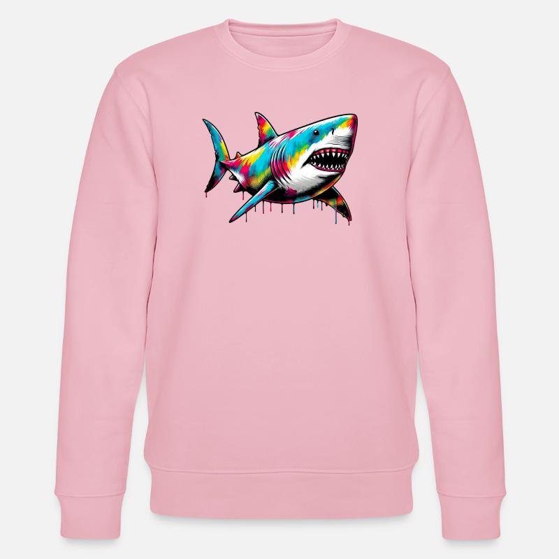 Hai - Stanley/Stella Unisex Bio-Sweatshirt CHANGER  - Hellrosa