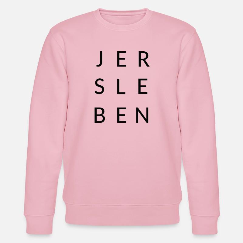 Jersleben Schritzug - Stanley/Stella Unisex Bio-Sweatshirt CHANGER  - Hellrosa