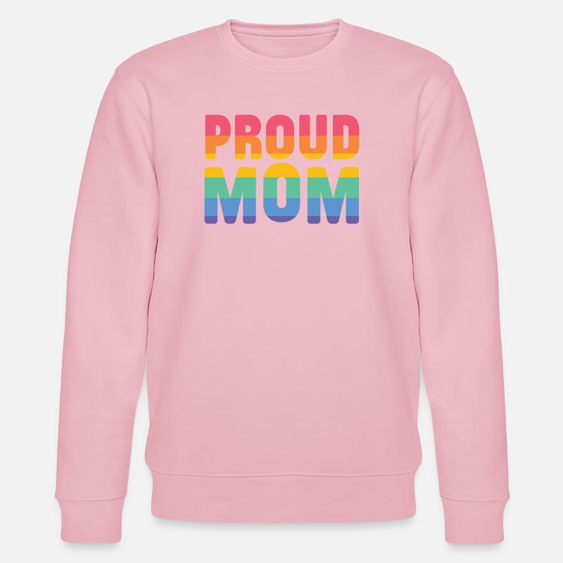 LGBT Pride Month - Stolze Mutter - Stanley/Stella Unisex Bio-Sweatshirt CHANGER  - Hellrosa