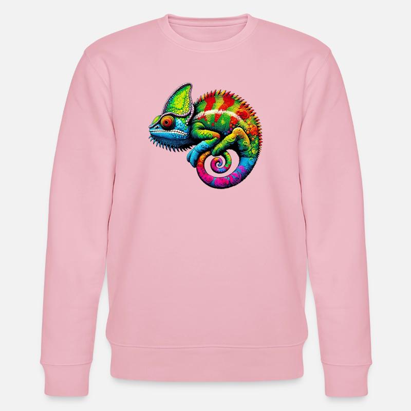 Chamäleon - Stanley/Stella Unisex Bio-Sweatshirt CHANGER - Hellrosa