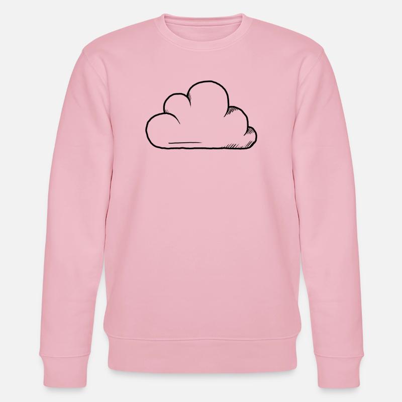 Conception du cloud - Sweat bio CHANGER Stanley/Stella Unisexe - rose pâle