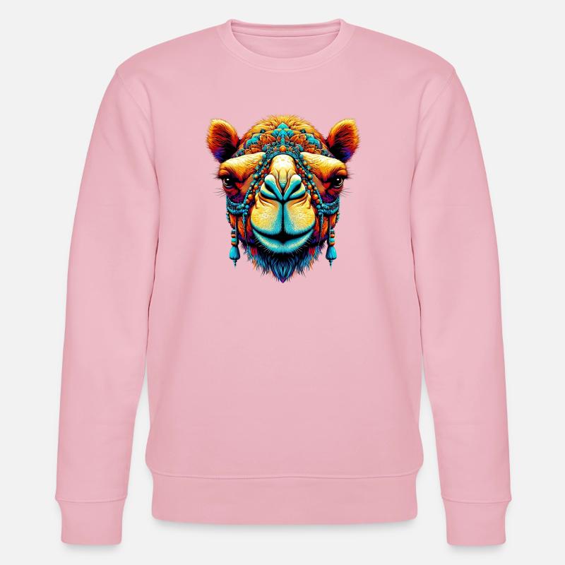 Kamel - Stanley/Stella Unisex Bio-Sweatshirt CHANGER  - Hellrosa