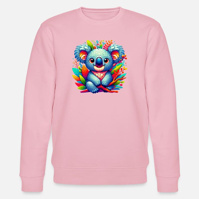 Koala - Stanley/Stella CHANGER Unisex Organic Sweatshirt - cotton pink