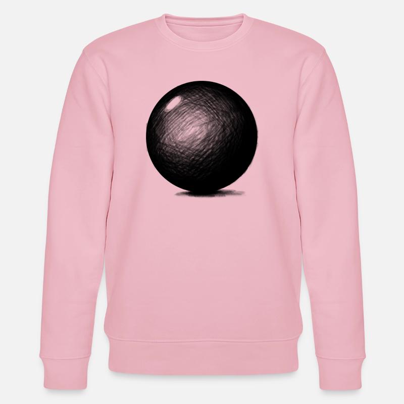 Die Kugel / Boule - Stanley/Stella Unisex Bio-Sweatshirt CHANGER  - Hellrosa