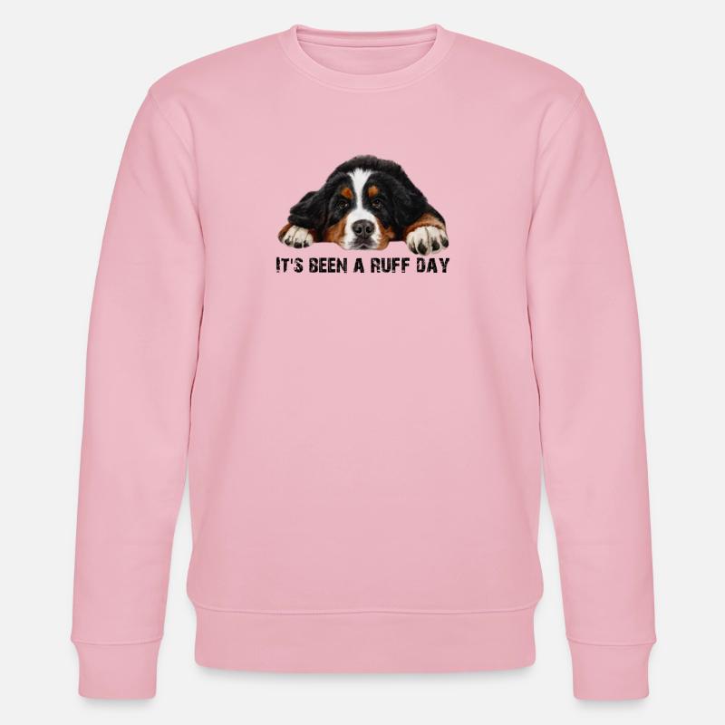 Bouvier bernois - Sweat bio CHANGER Stanley/Stella Unisexe - rose pâle