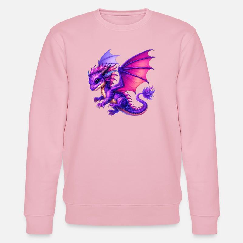 Dragon - Sweat bio CHANGER Stanley/Stella Unisexe - rose pâle