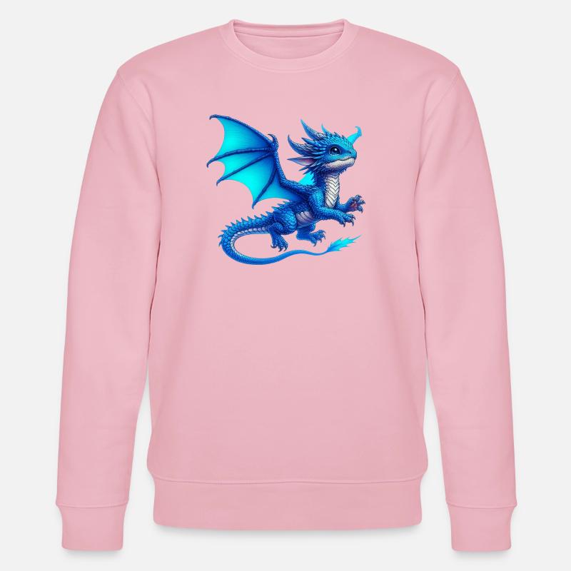 Dragon - Sweat bio CHANGER Stanley/Stella Unisexe - rose pâle