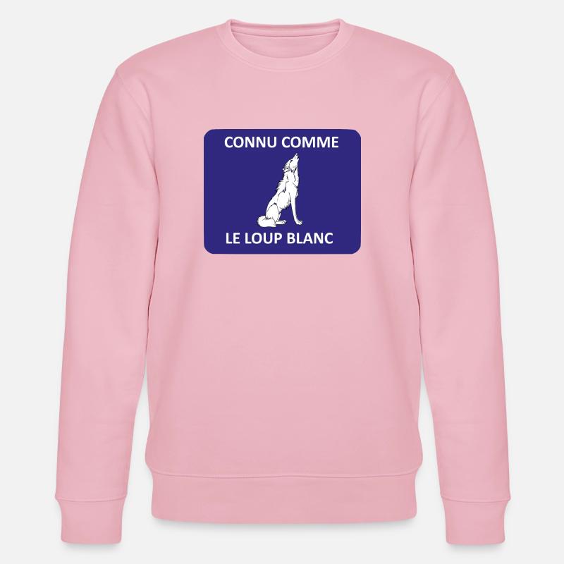 Connu comme le loup blanc - Sweat bio CHANGER Stanley/Stella Unisexe - rose pâle