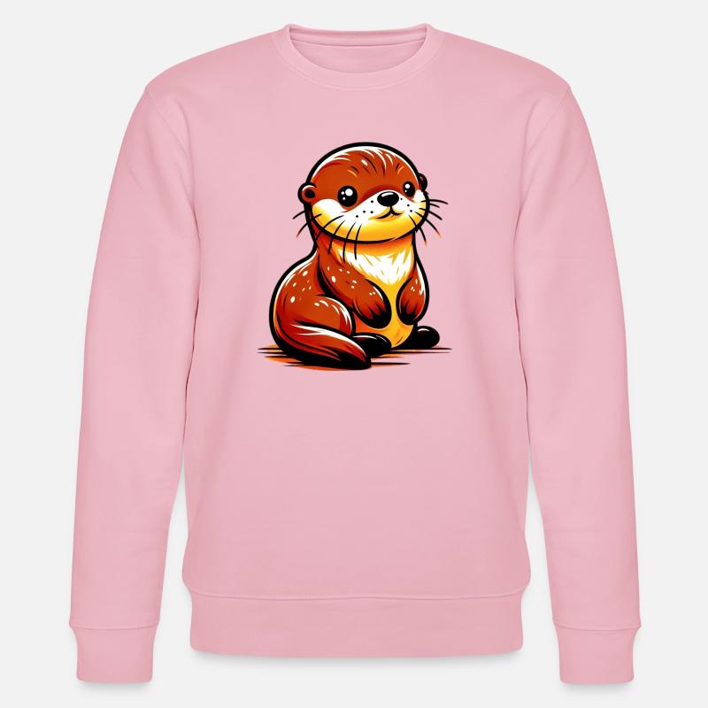Otter - Stanley/Stella Unisex Bio-Sweatshirt CHANGER  - Hellrosa