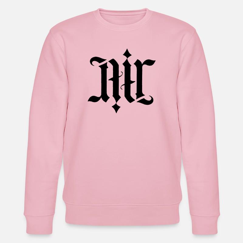 Air - Luft Kalligrafie - Stanley/Stella Unisex Bio-Sweatshirt CHANGER  - Hellrosa