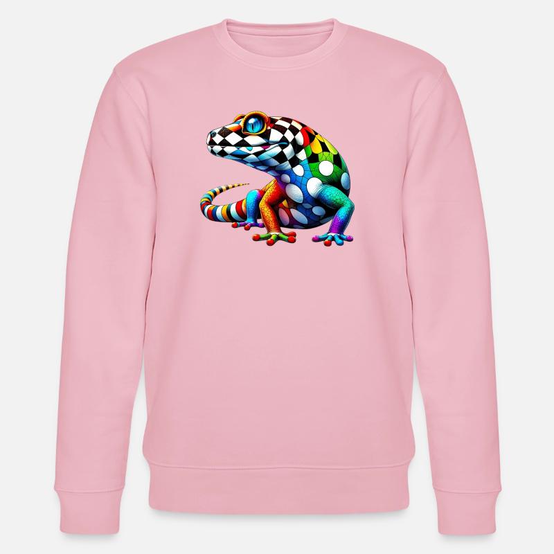 Gecko - Sweat bio CHANGER Stanley/Stella Unisexe - rose pâle