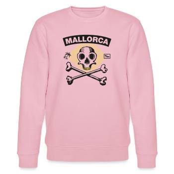 Majorque – Per mille pirate sous les palmiers - Sweat bio CHANGER Stanley/Stella Unisexe - rose pâle - Devant - Jaron (178cm) & Liana (172cm)