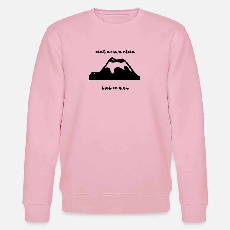mountain - Stanley/Stella Unisex Bio-Sweatshirt CHANGER  - Hellrosa