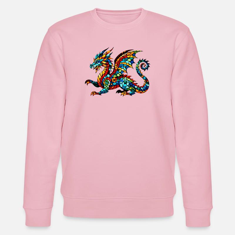 Dragon - Sweat bio CHANGER Stanley/Stella Unisexe - rose pâle