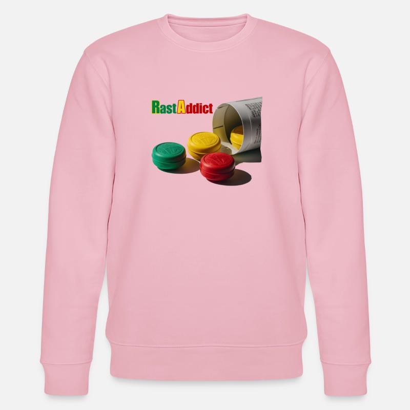 RastAddict - Stanley/Stella Unisex Bio-Sweatshirt CHANGER  - Hellrosa