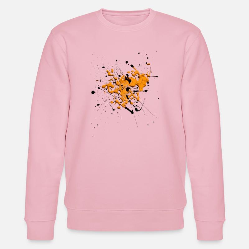 Orange.Splash - Sweat bio CHANGER Stanley/Stella Unisexe - rose pâle