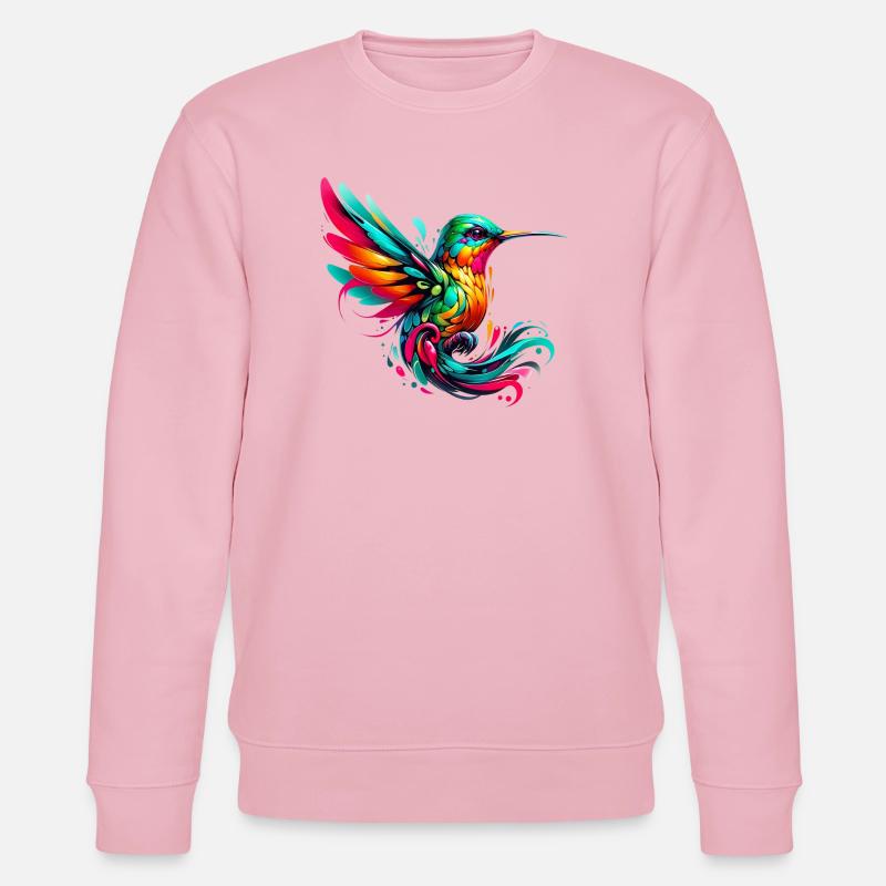 Colibri - Sweat bio CHANGER Stanley/Stella Unisexe - rose pâle
