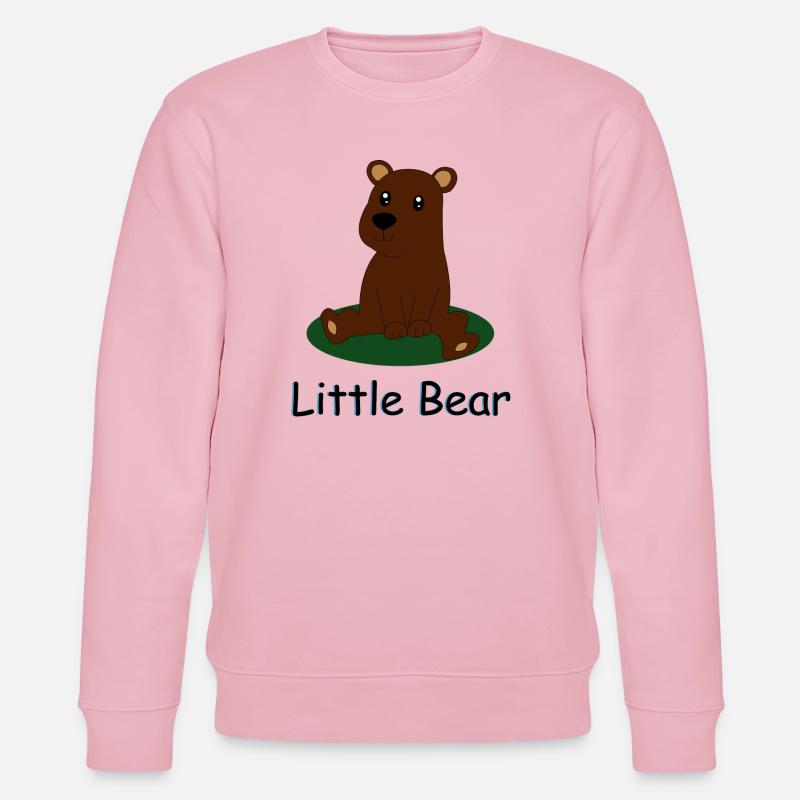 Kleiner Bär - Stanley/Stella Unisex Bio-Sweatshirt CHANGER  - Hellrosa