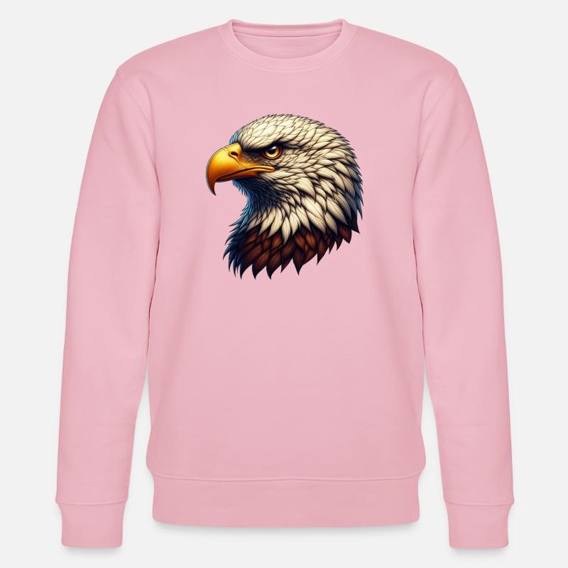 Aigle - Sweat bio CHANGER Stanley/Stella Unisexe - rose pâle