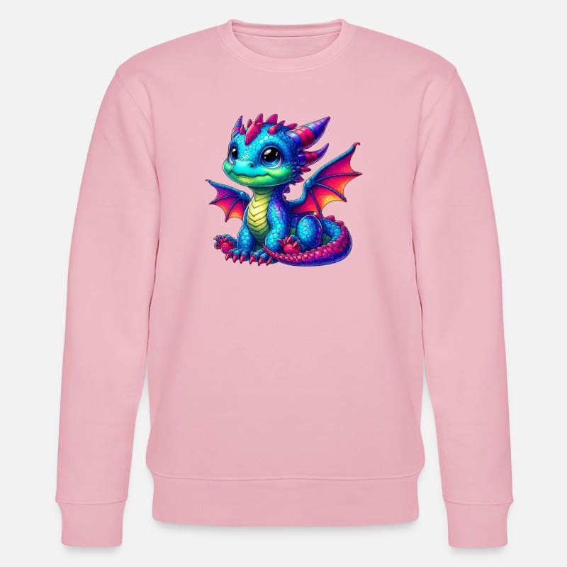 Dragon - Sweat bio CHANGER Stanley/Stella Unisexe - rose pâle
