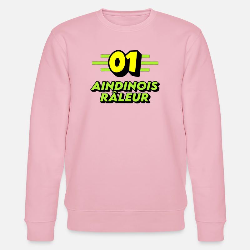 Klagender Aindinois - Stanley/Stella Unisex Bio-Sweatshirt CHANGER  - Hellrosa