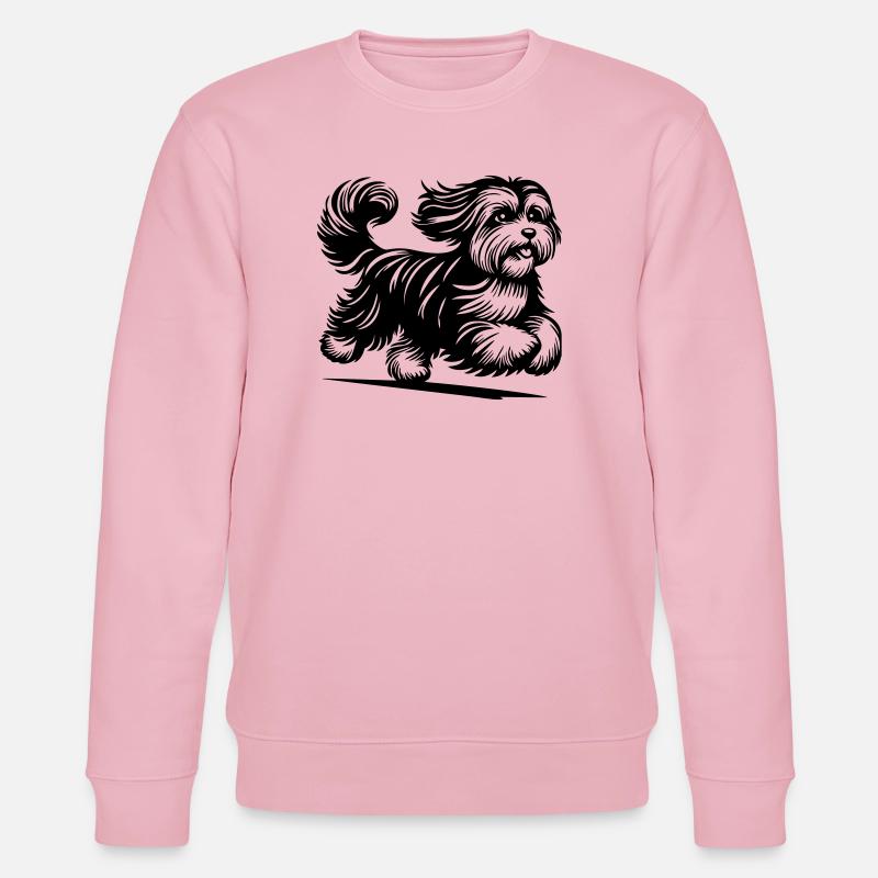 Havanese - Stanley/Stella CHANGER Unisex Organic Sweatshirt - cotton pink