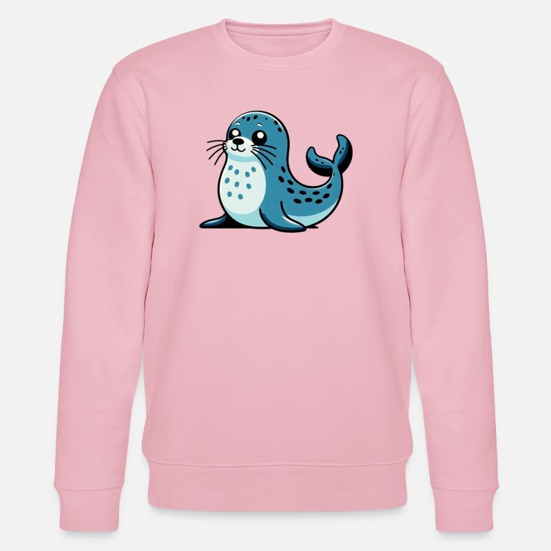 Siegel - Stanley/Stella Unisex Bio-Sweatshirt CHANGER  - Hellrosa